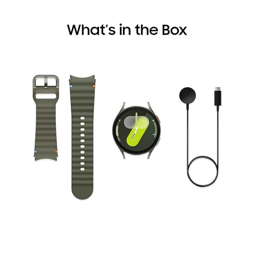 SAMSUNG Galaxy Watch 7 40mm Bluetooth AI Smartwatch w/Energy Score, Wellness Tips, Heart Rate Tracking, Sleep Monitor, Fitness Tracker, 2024, Cream [US Version, 1Yr Manufacturer Warranty]