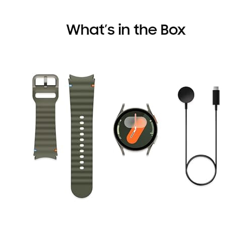 SAMSUNG Galaxy Watch 7 40mm Bluetooth AI Smartwatch w/Energy Score, Wellness Tips, Heart Rate Tracking, Sleep Monitor, Fitness Tracker, 2024, Cream [US Version, 1Yr Manufacturer Warranty]