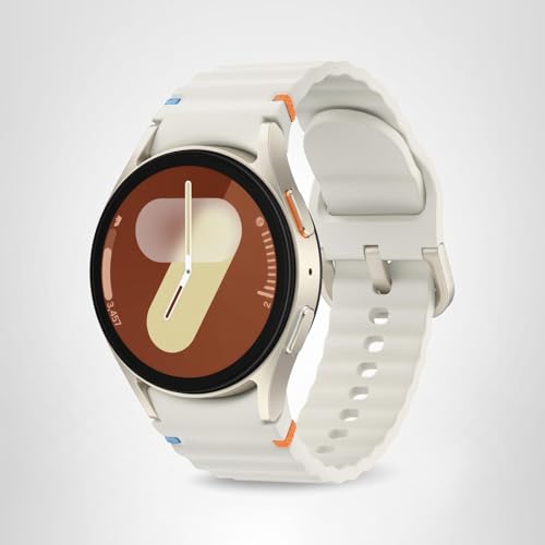 SAMSUNG Galaxy Watch 7 40mm Bluetooth AI Smartwatch w/Energy Score, Wellness Tips, Heart Rate Tracking, Sleep Monitor, Fitness Tracker, 2024, Cream [US Version, 1Yr Manufacturer Warranty]