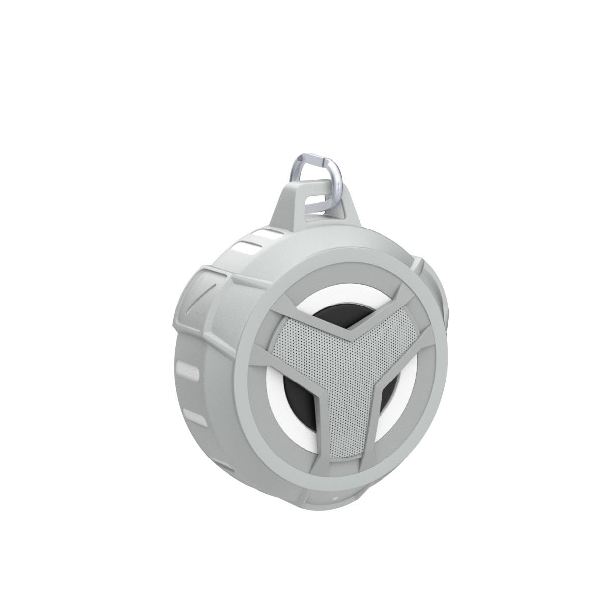 EBODA Bluetooth Shower Speaker, Portable Bluetooth Speakers, IP67 Waterproof Wireless Speaker with LED Light, Floating, 2000mAh, True Wireless Stereo for Kayak, Beach, Gifts for unisex -Black