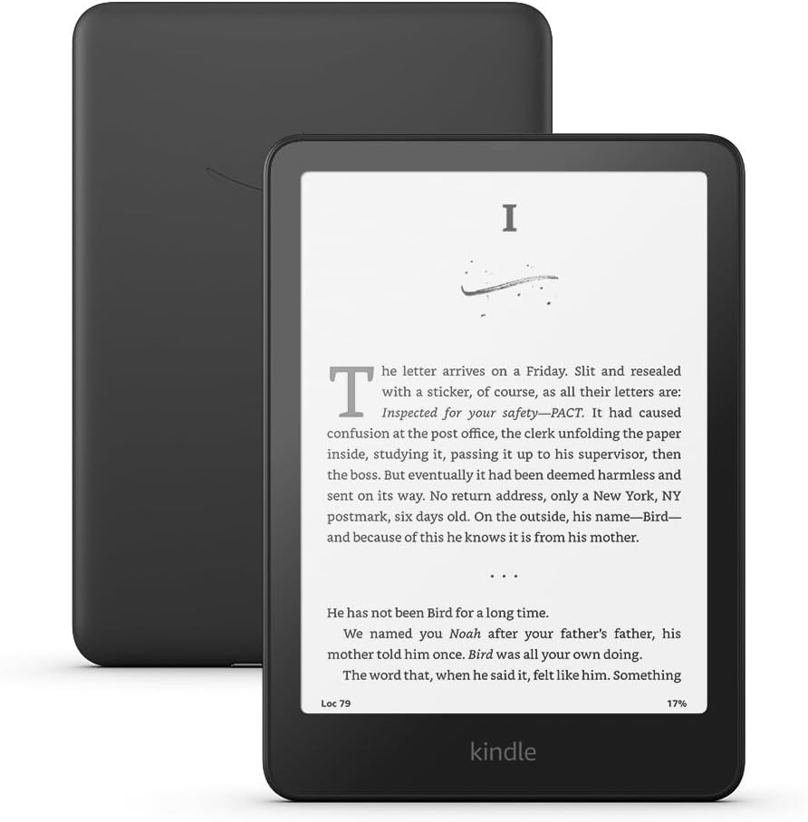 Amazon Kindle Paperwhite 16GB (newest model) – Our fastest Kindle ever, with new 7" glare-free display and weeks of battery life – Black
