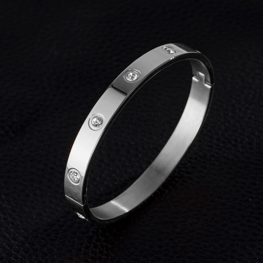 WFYOU 3PCS Stainless Steel Bracelets for Men Gold Roman Numeral Bangle Bracelet Twisted Cable Bracelet Adjustable Cuff Bracelet Mens Luxury Jewelry Bracelets Gifts