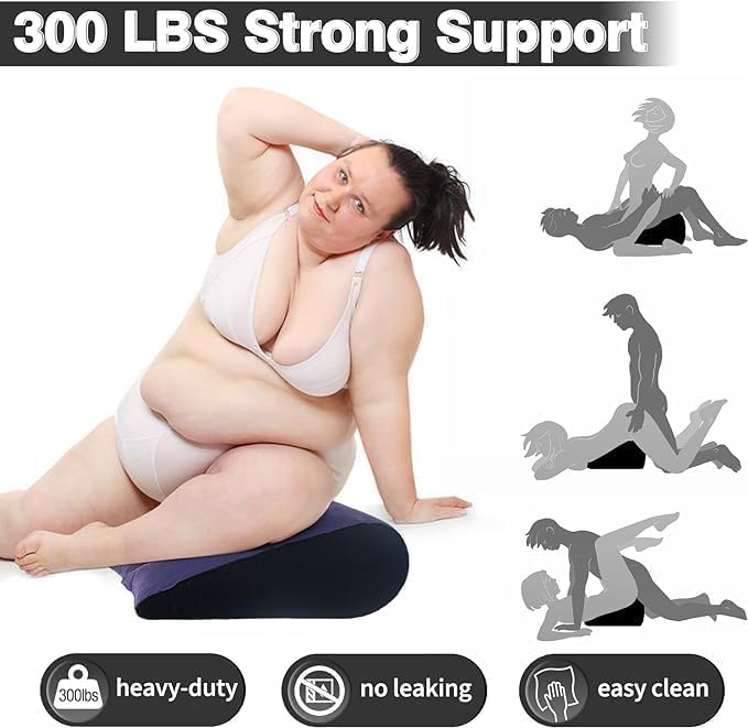 2025 Newly Upgraded Triangle Inflatable Ramp Positioning for Deeper Position Support Pillow Men Women Couples,Sex Furniture for Bedroom Sex Furniture - Ramps & Cushions Sweatshirt Z0M5