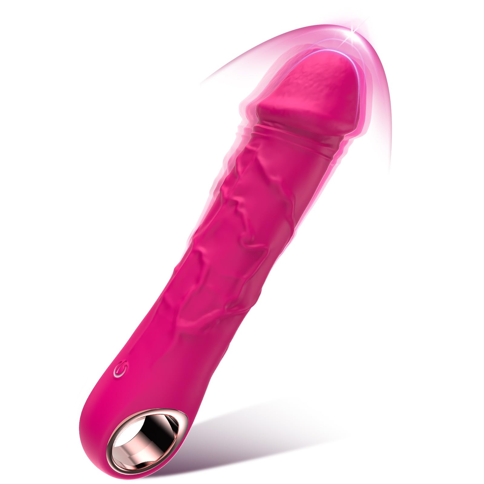 G Spot Dildo Realistic Vibrator, BGGOOD Adult Female Sex Toys with 10 Vibrations for Women, Silicone Dildos Finger Vibrators for Multiple Stimulation, Clitoris Stimulator for Solo and Couples Pleasure