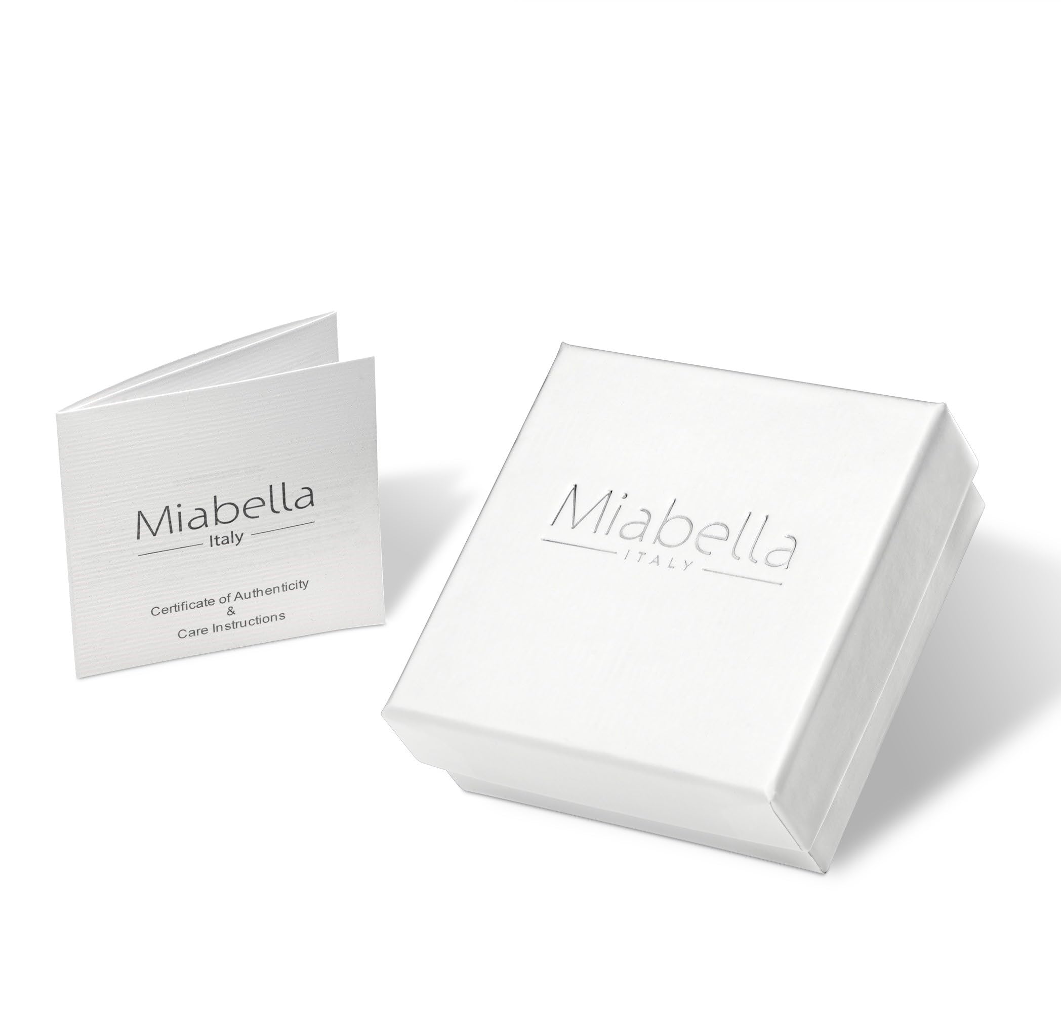 Miabella Italian 925 Sterling Silver Solid 9mm Diamond-Cut Cuban Link Curb Chain Bracelet for Men, Made in Italy