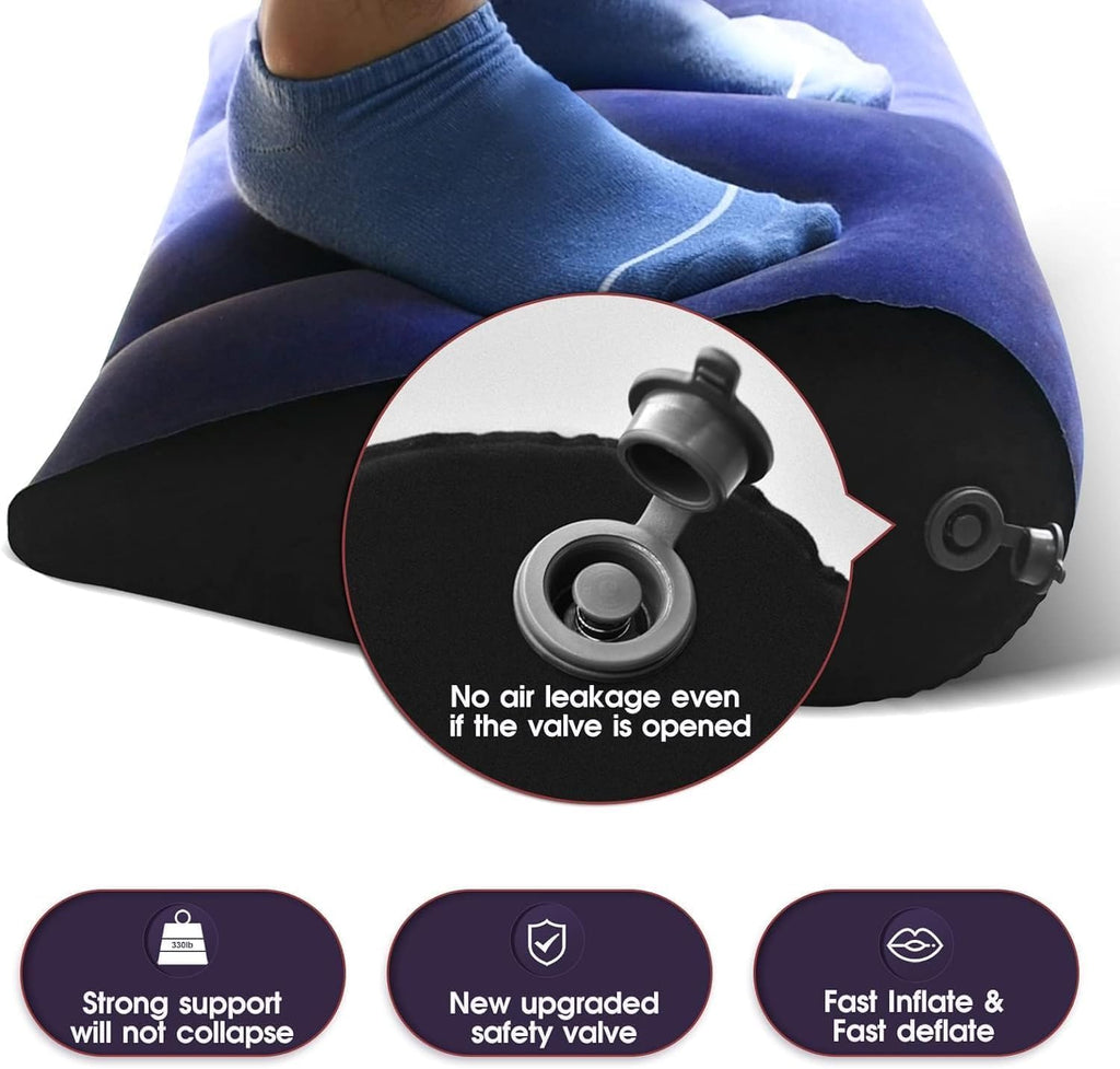 2025 Newly Upgraded Triangle Inflatable Ramp Positioning for Deeper Position Support Pillow Men Women Couples,Sex Furniture for Bedroom Sex Furniture - Ramps & Cushions Sweatshirt Z0M5