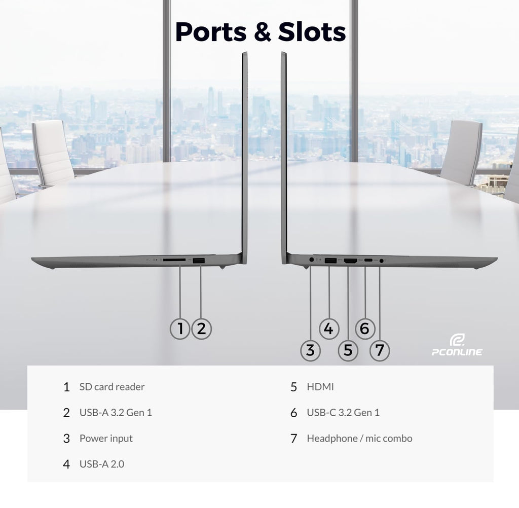 Lenovo IdeaPad 1 Student Laptop, 15.6" FHD Display, Intel Dual Core Processor, 12GB RAM, 512GB SSD + 128GB eMMC, 1 Year Office 365, Wi-Fi 6, Webcam, Bluetooth, SD Card Reader, Windows 11 Home, Grey
