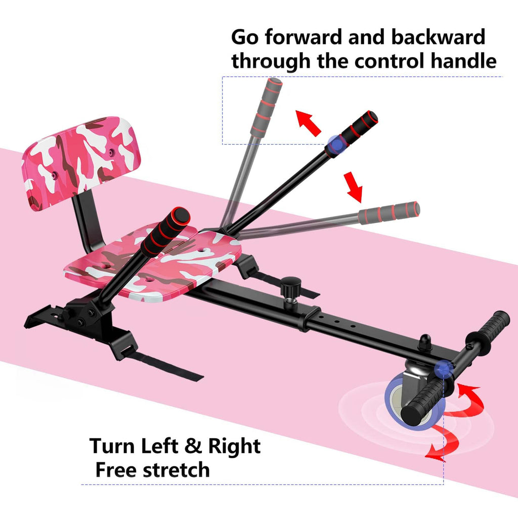 LIEAGLE Hoverboard, 6.5" Self Balancing Scooter Hover Board with Bluetooth Wheels LED Lights for Kids Adults