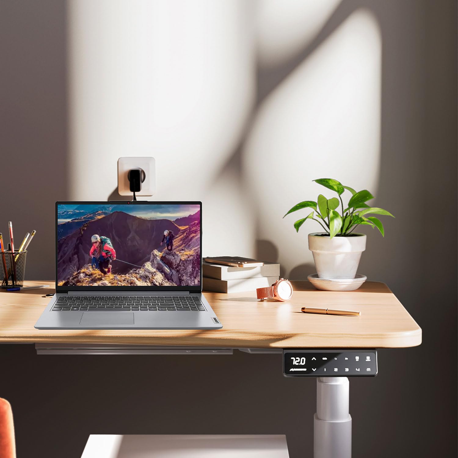 Lenovo IdeaPad 1 Student Laptop, 15.6" FHD Display, Intel Dual Core Processor, 12GB RAM, 512GB SSD + 128GB eMMC, 1 Year Office 365, Wi-Fi 6, Webcam, Bluetooth, SD Card Reader, Windows 11 Home, Grey