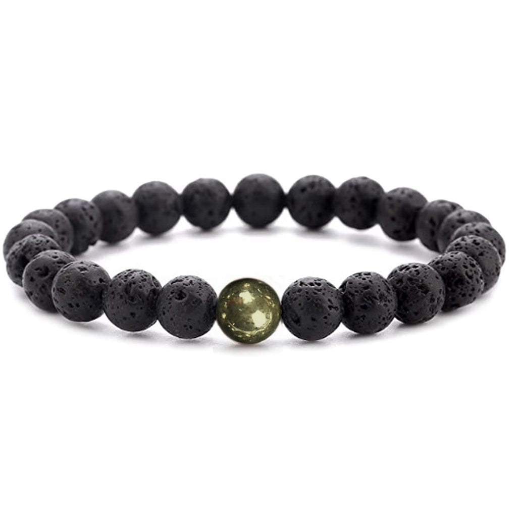 WFJ Black Obsidian Hematite Triple Protection Bracelets Set - Tiger Eye Beaded Natural Stone Bracelet for Men Women Gemstone (10MM)