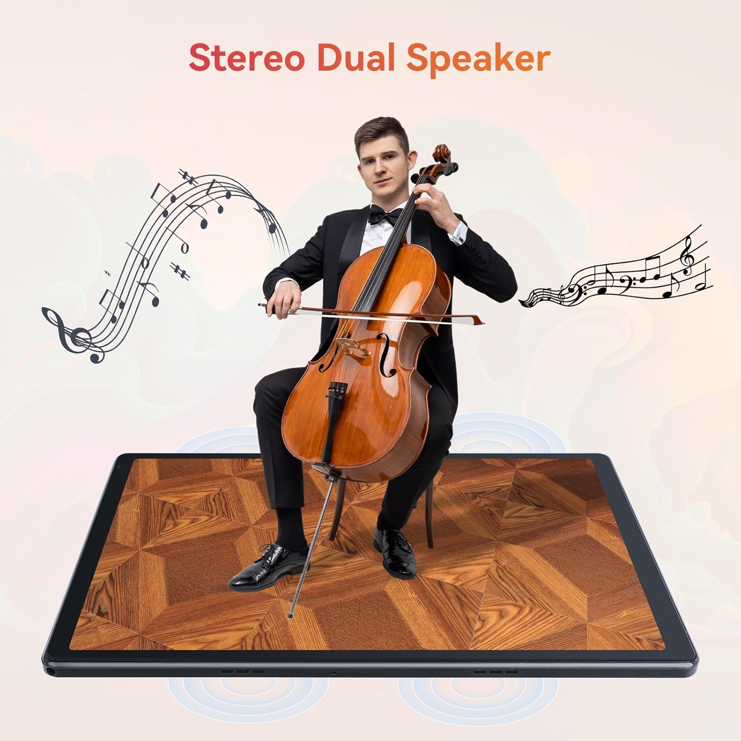 Tablet,10.1" Android Tablet with Octa-core Processor 24GB RAM 128GB ROM HD IPS Touchscreen 8H Battery, Wi-Fi 6, BT 5.0, Dual Camera, Android 15 Tablets 2025