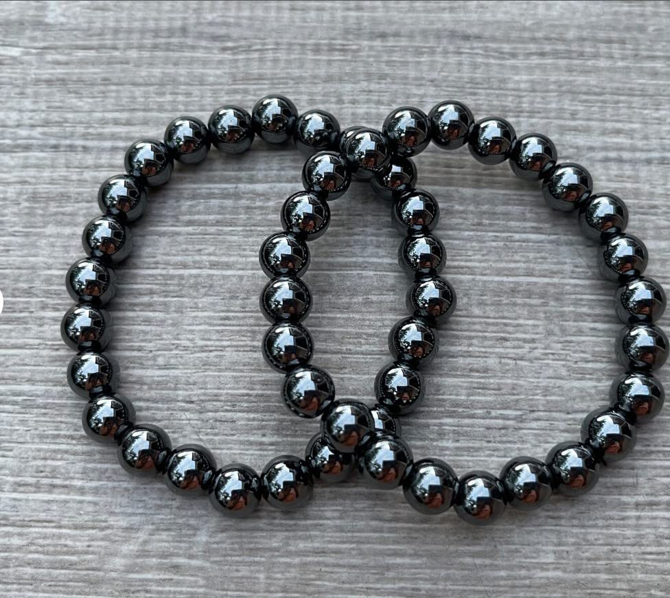 WFJ Black Obsidian Hematite Triple Protection Bracelets Set - Tiger Eye Beaded Natural Stone Bracelet for Men Women Gemstone (10MM)