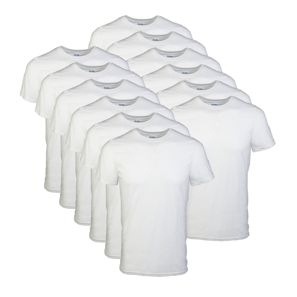 Gildan Mens Crew T-Shirts, Multipack, Style G1100