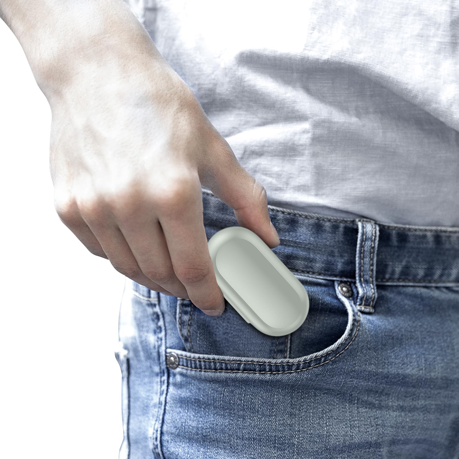 kurdene Wireless Earbuds Bluetooth 5.3 in Ear Buds Light Weight Headphones,Deep Bass Sound,Built in Mics Headset,Clear Calls Earphones for Sports Workout