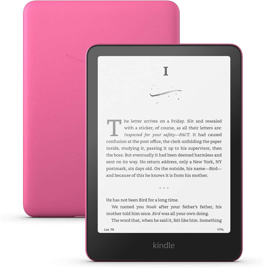 Amazon Kindle Paperwhite 16GB (newest model) – Our fastest Kindle ever, with new 7" glare-free display and weeks of battery life – Black