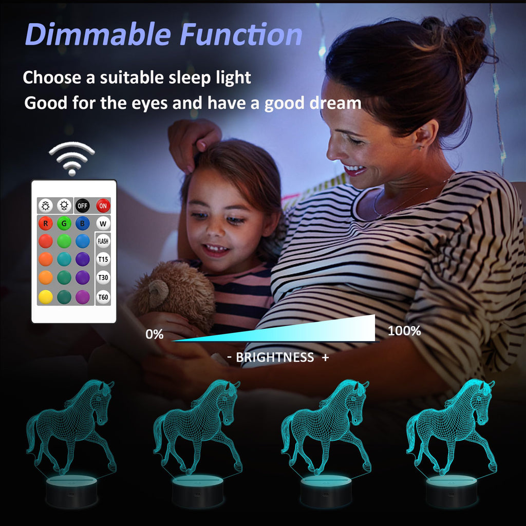 Airplane Gifts for Boy, Men, Aircraft Night Light, Gulfstream 3D Illusion Lamp with Remote and Touch Control, Plane Decor for Men Boy Kids Room, Birthday Gifts