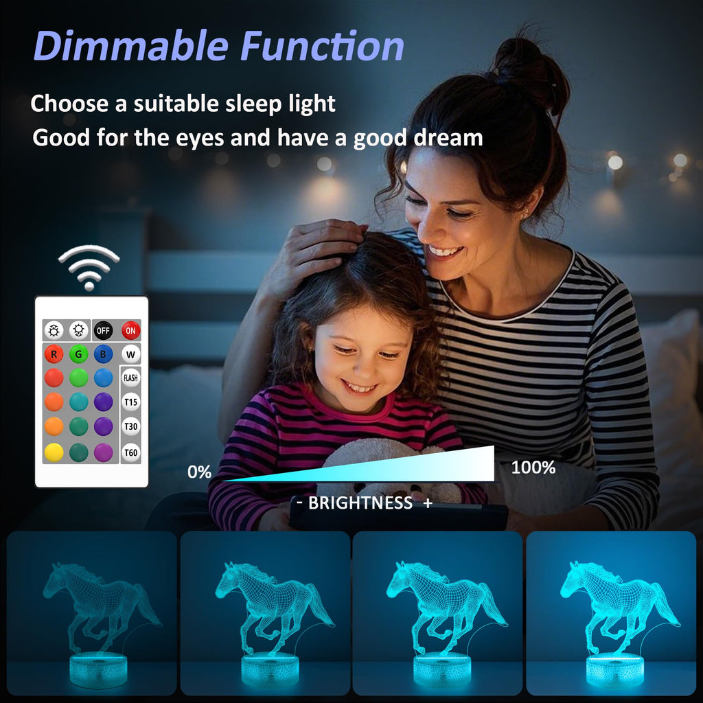 Airplane Gifts for Boy, Men, Aircraft Night Light, Gulfstream 3D Illusion Lamp with Remote and Touch Control, Plane Decor for Men Boy Kids Room, Birthday Gifts